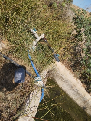 ضبط بئر مخالف يزود شاليهات بالمياه في جرش