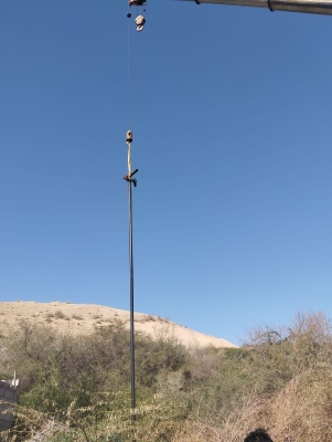 حملة لإغلاق 11 بئرا مخالفة وضبط خطوط سحب قرب سد الكفرين - صور