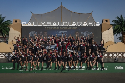 تتويج فريق تويوتا جازو للسباقات بلقب بطولة العالم  وأوجييه يحصد لقبه العالمي التاسع مع الفريق