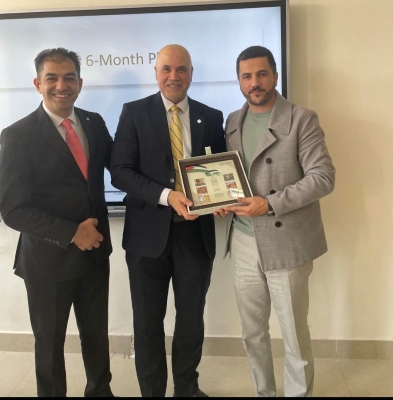 محاضرة علمية في كلية الأعمال حول استخدامات الذكاء الاصطناعي في قطاع التأمين