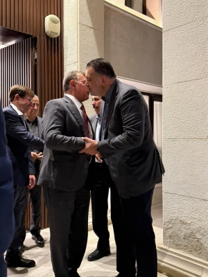 بحضور الروابدة والفايز والذهبي ووزراء وأعيان.. البطاينة يُكرّم الصفدي - صور