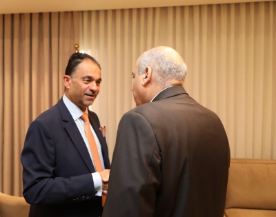 رئيس مجلس النواب يستقبل رئيس مجلس أمناء ورئيس جامعة عمّان العربية