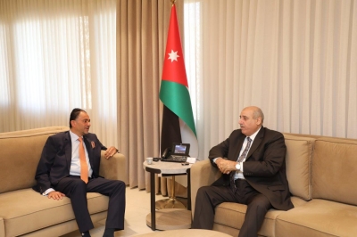 رئيس مجلس النواب يستقبل رئيس مجلس أمناء ورئيس جامعة عمّان العربية