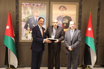 رئيس مجلس النواب يستقبل رئيس مجلس أمناء ورئيس جامعة عمّان العربية