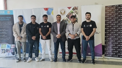 جامعة عمان العربية تشارك في النسخة الثالثة من مسابقة Robbing Balloons