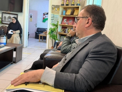 فريق التطوير التربوي في تربية لواء ناعور يبحث مصفوفة الخطة الجديدة وتحليل منحة التطوير