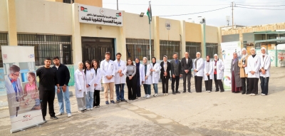 جامعة البترا تقدم خدمات طبية لـ100 مراجع في منطقة العدسية