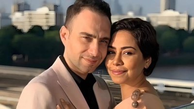 أحمد سعد بتعليق صادم على صورة من زفاف شيرين وحسام حبيب!