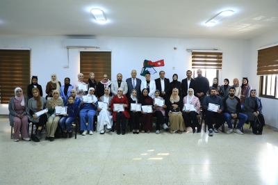 ناصر الدين يرعى تخريج مجموعة من (شباب كلنا الأردن)