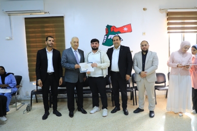 ناصر الدين يرعى تخريج مجموعة من (شباب كلنا الأردن)