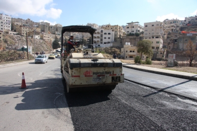 أمانة عمان : تعبيد 2.8 مليون متر مربع من الشوارع خلال 4 أشهر