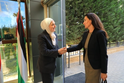 النائب ناصر الدين تستقبل السفيرة السويسرية إميليا جورجيفا وتبحثان ملفات التعاون المشترك