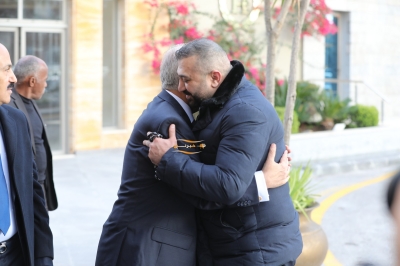 جاهة آل أبو عوض وآل القاسم