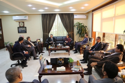 جامعة الزيتونة الأردنية تستقبل رئيس محكمة الاستئناف العالي في مصر لبحث التعاون الأكاديمي والقانوني