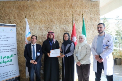 جامعة عمان العربية تجسّد دورها المجتمعي من خلال يوم طبي مجاني للمجتمع المحلي ومنتسبي الجامعة