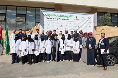 جامعة عمان العربية تجسّد دورها المجتمعي من خلال يوم طبي مجاني للمجتمع المحلي ومنتسبي الجامعة