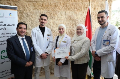 جامعة عمان العربية تجسّد دورها المجتمعي من خلال يوم طبي مجاني للمجتمع المحلي ومنتسبي الجامعة