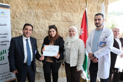 جامعة عمان العربية تجسّد دورها المجتمعي من خلال يوم طبي مجاني للمجتمع المحلي ومنتسبي الجامعة