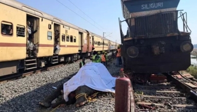 الهند.. قطار سريع يصطدم بقطيع من 100 فيل ويقتل 7 - (فيديو - صور)