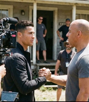 حقيقة صور رونالدو بموقع تصوير (Fast & Furious) التي أشعلت مواقع التواصل