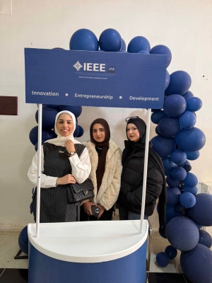 مشاركة (IEEE- AAU) عمان العربية في فعالية إطلاق فرع (IEEE) في جامعة جرش