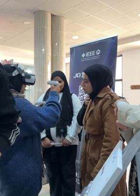 مشاركة (IEEE- AAU) عمان العربية في فعالية إطلاق فرع (IEEE) في جامعة جرش