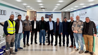 وفد من وزارة الاقتصاد والصناعة السورية في زيارة ميدانية إلى مصنع إسمنت المناصير للاطلاع على أحدث تقنيات الإنتاج والفحص