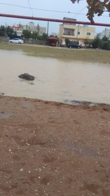 بلدية الكرك: ليلة طويلة مرت على المحافظة! - صور
