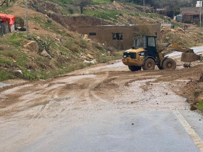 الإدارة المحلية: 95 شكوى وارتفاع مستوى الإنذار جراء منخفض جوي عالي الفعالية