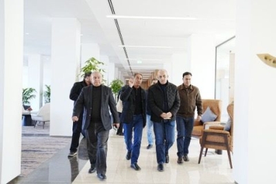 حجازين والبريزات يتفقدان الموقع الأثري في البترا ويراقبان سير الحركة السياحية