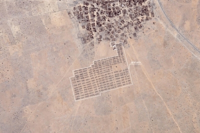 صور الأقمار الاصطناعية تظهر توسع مخيمين للاجئين بالسودان مع اشتداد الحرب