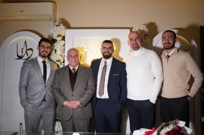 عقد قران سيف الدين غنام و دانا محمد الحاج