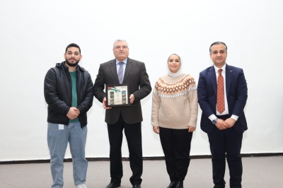جلسة تعريفية بجائزة ولي العهد لأفضل تطبيق خدمات حكومية في جامعة الزيتونة الأردنية