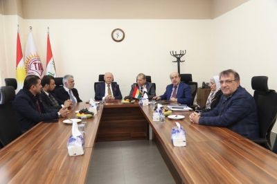 بدعوة من جامعة تيشك : رئيس عمان العربية يزور إقليم كردستان العراق ويوقع اتفاقيات تعاون