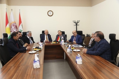 بدعوة من جامعة تيشك : رئيس عمان العربية يزور إقليم كردستان العراق ويوقع اتفاقيات تعاون