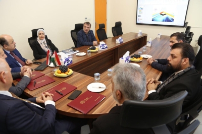 بدعوة من جامعة تيشك : رئيس عمان العربية يزور إقليم كردستان العراق ويوقع اتفاقيات تعاون