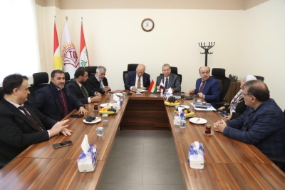 بدعوة من جامعة تيشك : رئيس عمان العربية يزور إقليم كردستان العراق ويوقع اتفاقيات تعاون