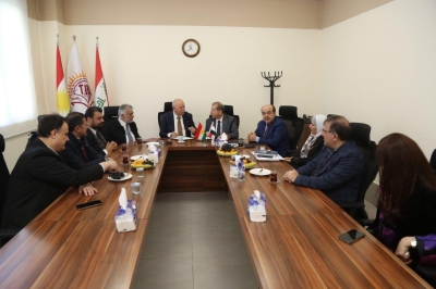 بدعوة من جامعة تيشك : رئيس عمان العربية يزور إقليم كردستان العراق ويوقع اتفاقيات تعاون