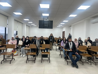 ورشة تدريبية في جامعة عمان العربية لتعزيز مهارات الطلبة في نظرية غشتالت بالتصميم المعماري