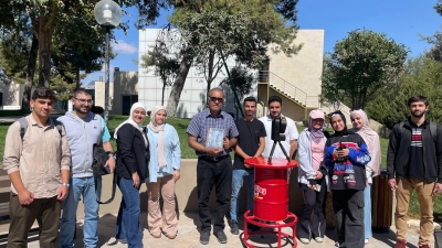 طلبة علوم الطيران ومجتمع الفضاء والالكترونيات في عمان العربية يشاركون في  دورة تدريبية حول (علوم وتكنولوجيا الفضاء)