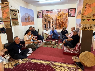 نادي الجالية الأردنية في سلطنة عُمان  يشارك في مهرجان مسقط