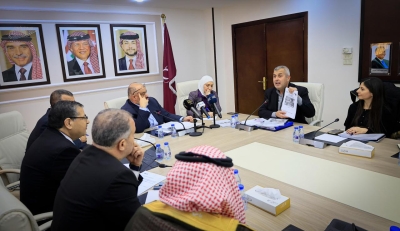 كتلة اتحاد الأحزاب الوسطية والوطني الإسلامي تبحث اتفاقية أبو خشيبة مع وزير الطاقة