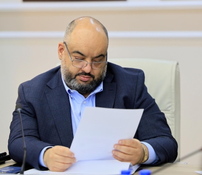 كتلة اتحاد الأحزاب الوسطية والوطني الإسلامي تبحث اتفاقية أبو خشيبة مع وزير الطاقة