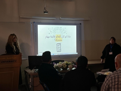 جامعة عمان العربية تنظم ورشة تدريبية علمية بعنوان: التنمية المستدامة