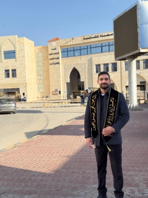 محمد يوسف يحيى.. مبارك الماجستير