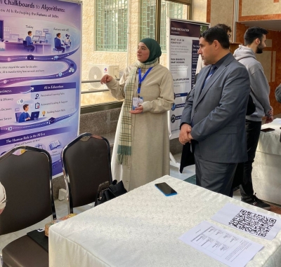 كلية العلوم وتكنولوجيا المعلومات في جامعة الزيتونة تختتم فعاليات مسابقة TechTalk للتواصل التقني باللغة الإنجليزية