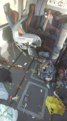 تفاصيل حادث سير لباص معتمرين أردنيين في السعودية - صور