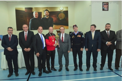 جامعة البترا تنظم مباراة ودية مع فريق الديوان الملكي الهاشمي