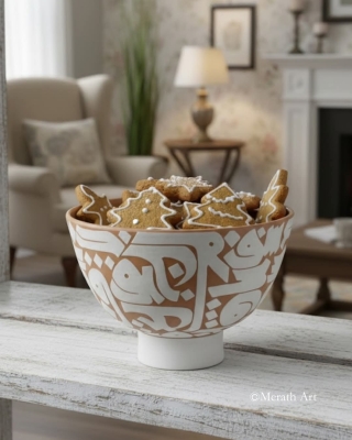 ضمرة تُبدع في تحويل الطين إلى قطع فنية نابضة بالحياة وتقول اني بميراث قومي فخور