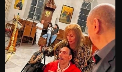 صورة هلي مع زياد وفيروز من «فيسبوك» ريما الرحباني